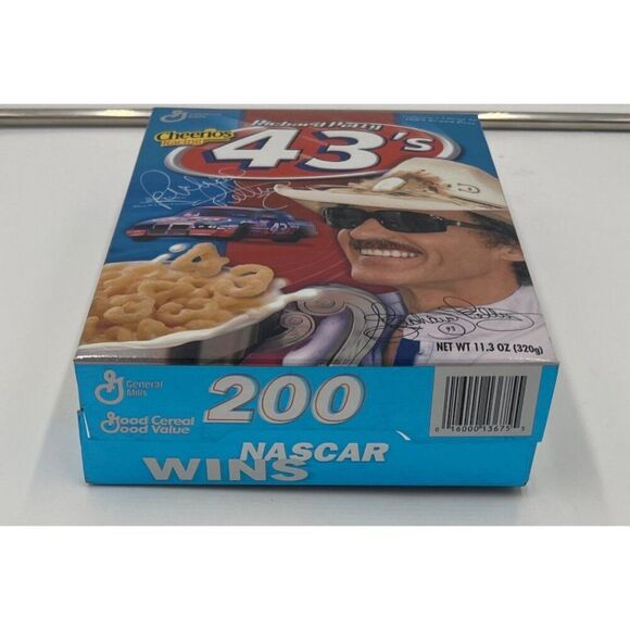 Richard Petty Signed Cereal Box Cheerios Nascar Racing 43s Collectors Edition 2 - Picture 7 of 7